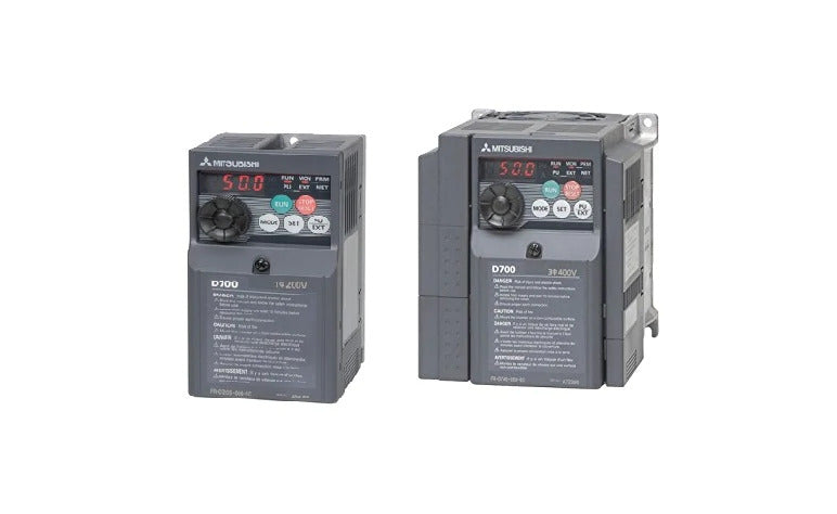 Mitsubishi D700 - 1-Phase 200~240VAC Input / 3-Phase 200~240VAC Output