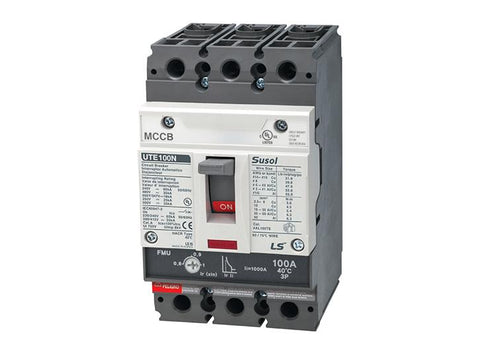 LS MCCB UTE100E SUSOL CIRCUIT BREAKER 40A 3P 240/480VAC 50/25KA LS MCCB UTE100E SUSOL CIRCUIT BREAKER 40A 3P 240/480VAC 50/25KA